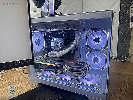 Ryzen 5 7600 + RX 6700 XT Nitro+ Full White RGB Oyuncu Seti – 32" 240Hz Full Set