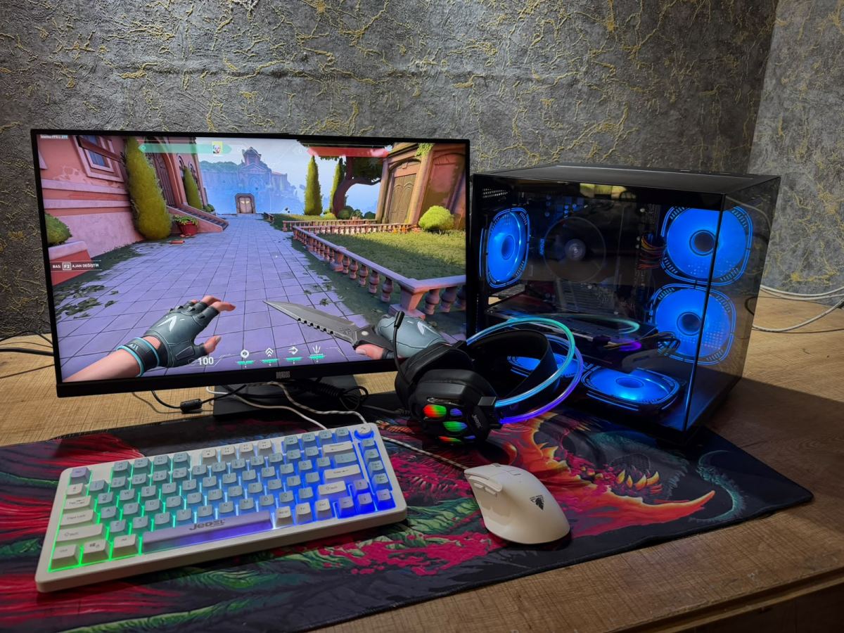 Ryzen 5 5600G Oyun Bilgisayarı – 16 GB RAM, 25" 200Hz Monitörlü Full Set
