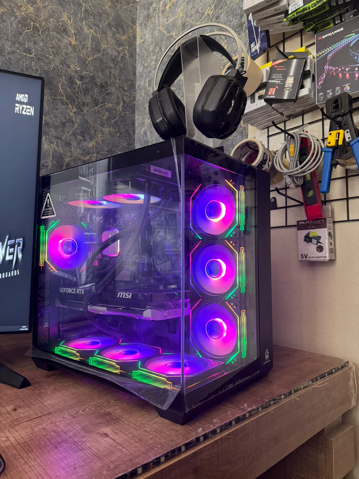 Sıfır Ryzen 7 8700F + MSI RTX 5070 Full Set | Samsung 2K 165Hz + 180Hz Monitör