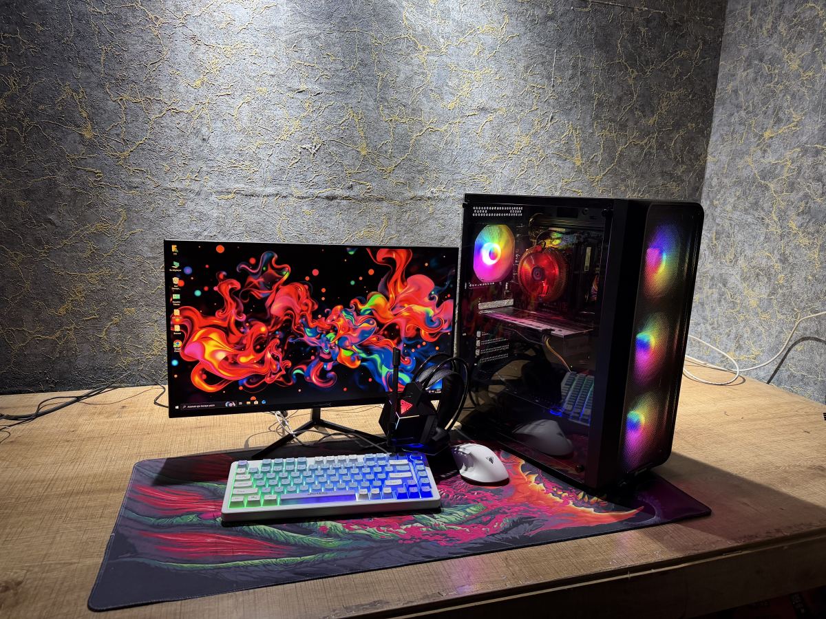 Full Set Oyun Bilgisayarı – Sapphire Nitro 4GB 256-bit, i5-4460, 24 inç 75Hz Monitör